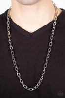 Interference - Silver Necklace Paparazzi