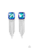 Supernova Novelty - Blue Earrings Paparazzi