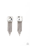 Supernova Novelty - Black Earrings Paparazzi