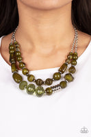 Pina Colada Paradise - Green Necklace Paparazzi