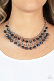 Urban Palace - Blue Necklace Paparazzi