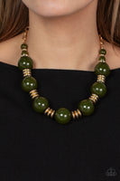 Race to the POP - Green Necklace Paparazzi