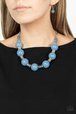 Race to the POP - Blue Necklace Paparazzi