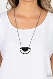 Lunar Phases - Black Necklace Paparazzi