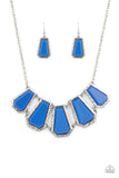 Stellar Heiress - Blue Necklace Paparazzi