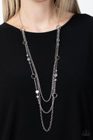 Starry-Eyed Eloquence - Silver Necklace Paparazzi