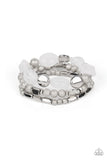 Marina Magic- White Bracelet Paparazzi