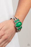 A Touch of Tiki - Green Bracelet Paparazzi