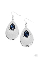 Tranquil Trove - Blue  Earrings Paparazzi