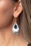 Tranquil Trove - Blue  Earrings Paparazzi