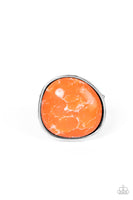 Aesthetically Authentic - Orange Ring Paparazzi