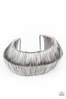 Wild About Wire - Silver Bracelet Paparazzi