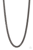 Standing Room Only - Black Chain Necklace Paparazzi