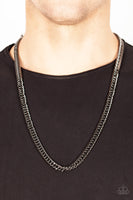 Standing Room Only - Black Chain Necklace Paparazzi