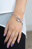 Sweetheart Secrets - Pink Heart Bracelet