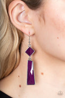 Hollywood Harmony - Purple Earrings Paparazzi