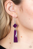 Hollywood Harmony - Purple Earrings Paparazzi