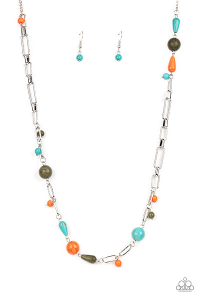 Desert Journey - Multi-Colored Necklace Paparazzi