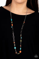 Desert Journey - Multi-Colored Necklace Paparazzi