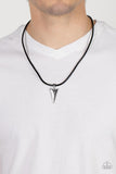 Pharaohs Arrow - Black Urban Necklace Paparazzi