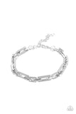 Stratosphere Gear - Silver Bracelet Paparazzi