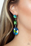 Extra Envious - Green Earrings Paparazzi