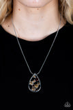 Seasonal Sophistication - Brown Necklace Paparazzi