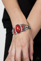 A Touch of Tiki - Red Bracelet Paparazzi