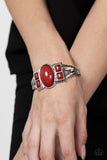 A Touch of Tiki - Red Bracelet Paparazzi