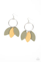 Leafy Laguna - Multi Earrings Paparazzi