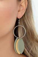 Leafy Laguna - Multi Earrings Paparazzi