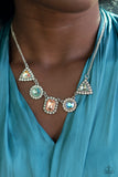 Posh Party Avenue - Necklace & Earrings - Life of the Party Exclusive January 2022