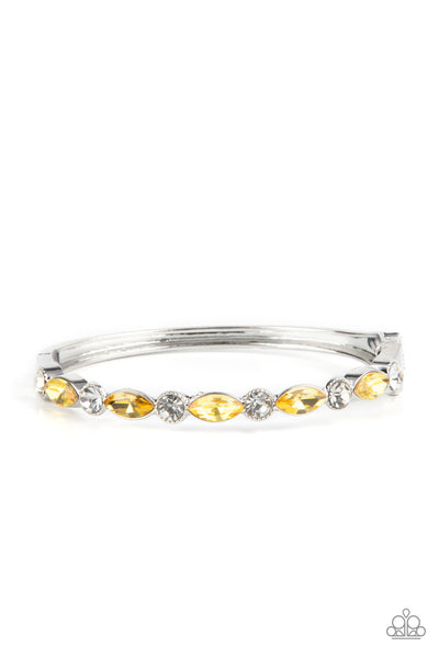 Petitely Powerhouse - Yellow Bracelet Paparazzi