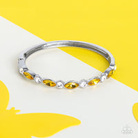 Petitely Powerhouse - Yellow Bracelet Paparazzi