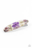 Floral Flurry - Purple Hair Clip Paparazzi