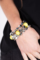 A Perfect TENACIOUS - Yellow Bracelet Paparazzi