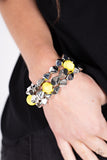 A Perfect TENACIOUS - Yellow Bracelet Paparazzi