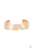 Couture Crusher - Gold Bracelet Paparazzi