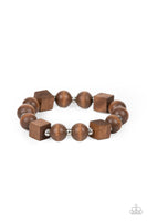 Timber Trendsetter - Brown Bracelet Paparazzi