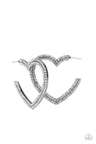 AMORE to Love - Black Earrings Paparazzi