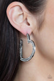 AMORE to Love - Black Earrings Paparazzi
