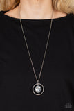 Hands-Down Dazzling - Silver Necklace Paparazzi