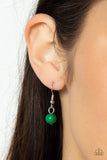 Flamboyantly Flowering - Green Necklace Paparazzi