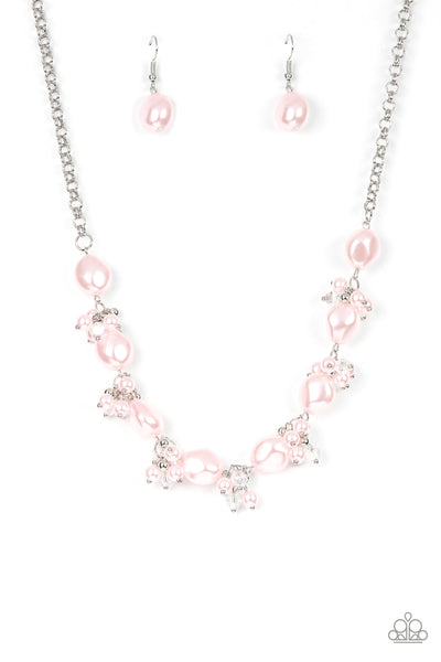 Rolling with the BRUNCHES - Pink Necklace Paparazzi