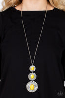 Talisman Trendsetter - Yellow Necklace Paparazzi