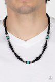 Stone Synchrony - Blue Urban Necklace Paparazzi