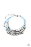 Wanderlust Wanderess - Blue Bracelet Paparazzi