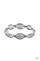 Garden Rendezvous - Silver Bracelet Paparazzi