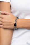 Garden Rendezvous - Black Bracelet Paparazzi