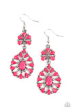 Posh Palooza - Pink Earrings Paparazzi